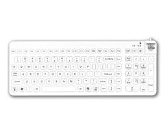 Tastatur, med taltastatur, off-white, USB