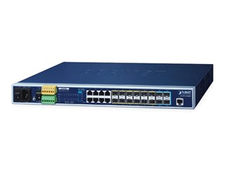 L2/L4 Managed Metro Ethernet Switch (AC+2 DC, DIDO)