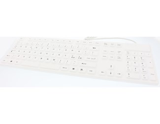 Hvit Industri Tastatur Nordisk IP68